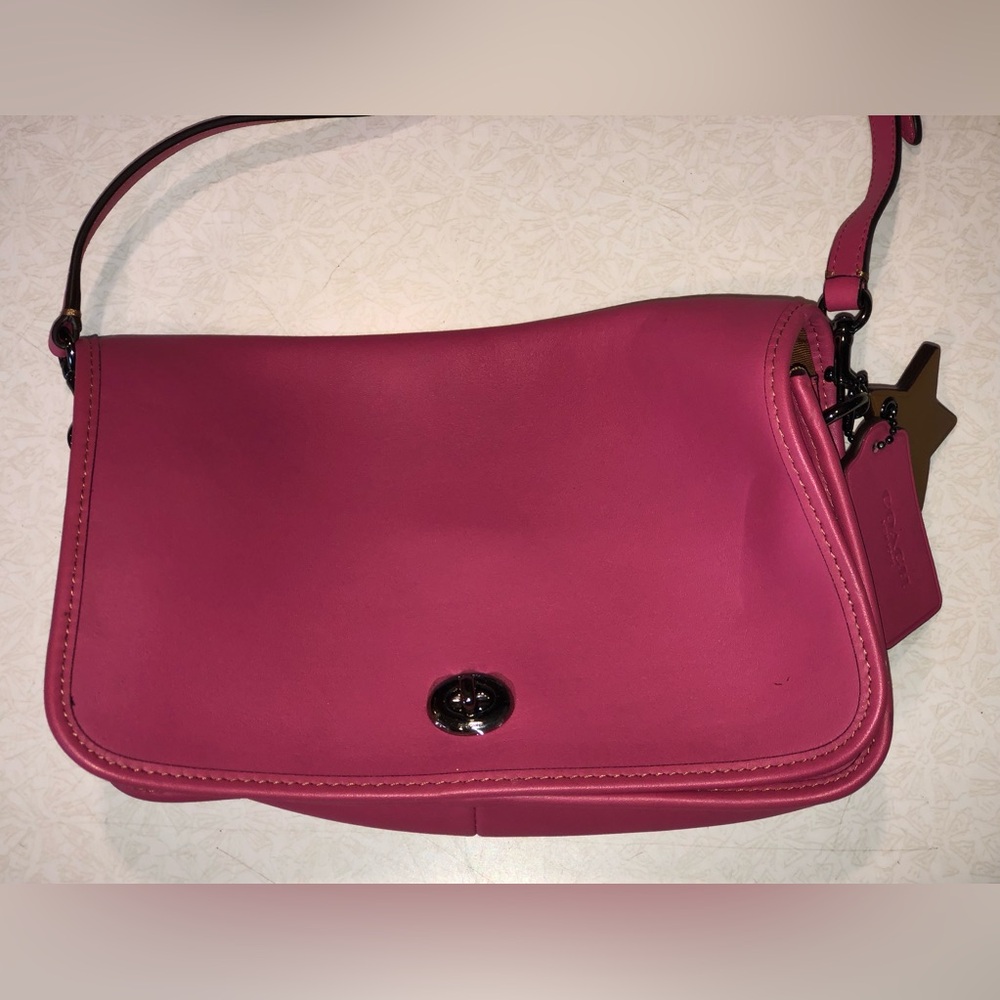 New Coach 1941 Dinky Pink Leather Crossbody Purse Limited Edition - Picture 2 of 16